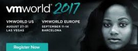 VM World 2017 US, Aug 27 - 31, 2017